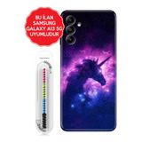 Senada Galaxy A13 A33 5G A54 M14 A72 A73 İle Uyumlu Kılıf Silikon Kapak Unicorn Cloud
