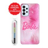 Senada Galaxy A13 A33 5G A54 M14 A72 A73 İle Uyumlu Kılıf Telefon İle Uyumlu Kılıfı Kabı Pink Barb
