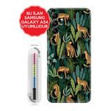 Senada Galaxy A13 A33 5G A54 M14 A72 A73 İle Uyumlu Kılıf Temalı Telefon İle Uyumlu Kılıfı Vahşi Sanat