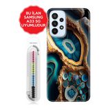 Senada Galaxy A13 A33 5G A54 M14 A72 A73 Uyumlu İle Uyumlu Kılıf Resimli Silikon Kapak Arew Mermer