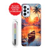 Senada Galaxy A13 A33 5G A54 M14 A72 A73 Uyumlu İle Uyumlu Kılıf Resimli Silikon Kapak Hadi Tatile