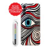 Senada Galaxy A13 A33 5G A54 M14 A72 A73 Uyumlu İle Uyumlu Kılıf Silikon Kapak Karma Göz