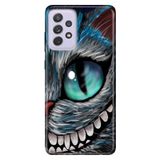 Senada Galaxy A13 İle Uyumlu Kılıf 0.4Mm Lazer Kesim Silikon Kapak Arsız Kedi