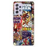 Senada Galaxy A13 İle Uyumlu Kılıf 0.4Mm Lazer Kesim Silikon Kapak Çizgi Roman
