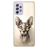 Senada Galaxy A33 5G İle Uyumlu Kılıf Tioserisi Silikon Kapak Sfenks Kedi