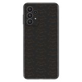 Senada Galaxy A33 İle Uyumlu Kılıf 0.4Mm Lazer Kesim Silikon Kapak Kedi Çizgi