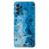 Senada Galaxy A33 İle Uyumlu Kılıf 0.4Mm Lazer Kesim Silikon Kapak Mavi Ametist