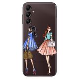 Senada Galaxy A54 İle Uyumlu Kılıf Silikon Desenli Resimli Uv Kapak Fashion Miss