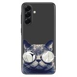 Senada Galaxy A56 5G A566B İle Uyumlu Kılıf Figürlü Coloring Silikon Kapak Cix Kedi
