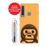 Senada Galaxy A7 A9 2018 Uyumlu M15 M33 M34 İle Uyumlu Kılıf Resimli Silikon Kapak Monkey