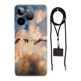 Senada General Mobile Era 30 İle Uyumlu Kılıf Goddess Silikon İpli Boyun Askı Aparatlı