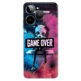 Senada General Mobile Era 30 İle Uyumlu Kılıf Telefon İle Uyumlu Kılıfı Era30 Baskılı Game Over