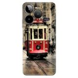 Senada General Mobile Era 30 İle Uyumlu Kılıf Telefon İle Uyumlu Kılıfı Era30 Baskılı İstiklal Taksim