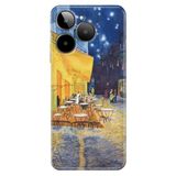 Senada General Mobile Era 30 İle Uyumlu Kılıf Telefon İle Uyumlu Kılıfı Era30 Baskılı Night Cafe