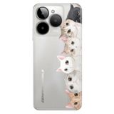 Senada General Mobile Era 30 İle Uyumlu Kılıf Telefon İle Uyumlu Kılıfı Era30 Baskılı Pisi Pisi Kedi