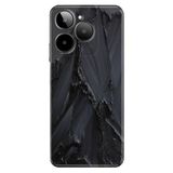 Senada General Mobile Era 30 İle Uyumlu Kılıf Telefon İle Uyumlu Kılıfı Era30 Baskılı Siyah Beton