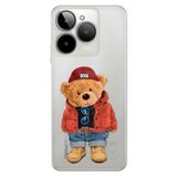 Senada General Mobile Era 30 İle Uyumlu Kılıf Telefon İle Uyumlu Kılıfı Era30 Baskılı Teddybear