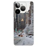 Senada General Mobile Era 30 İle Uyumlu Kılıf Telefon İle Uyumlu Kılıfı Era30 Baskılı Winter New York