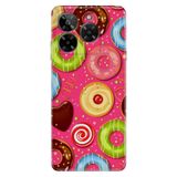 Senada General Mobile Era 50 İle Uyumlu Kılıf Silikon Baskılı Era50 Kapak Donut