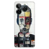 Senada General Mobile Era 50 İle Uyumlu Kılıf Telefon İle Uyumlu Kılıfı Era50 Baskılı Art Collage