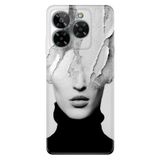 Senada General Mobile Era 50 İle Uyumlu Kılıf Telefon İle Uyumlu Kılıfı Era50 Baskılı Art Girl