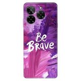 Senada General Mobile Era 50 İle Uyumlu Kılıf Telefon İle Uyumlu Kılıfı Era50 Baskılı Be Brave