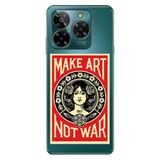 Senada General Mobile Era 50 İle Uyumlu Kılıf Telefon İle Uyumlu Kılıfı Era50 Baskılı Make Art