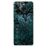 Senada General Mobile Era 50 İle Uyumlu Kılıf Telefon İle Uyumlu Kılıfı Era50 Baskılı Mandala Gül