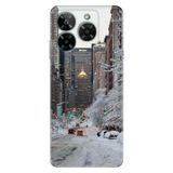 Senada General Mobile Era 50 İle Uyumlu Kılıf Telefon İle Uyumlu Kılıfı Era50 Baskılı Winter New York