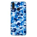 Senada General Mobile Gm 10 İle Uyumlu Kılıf 0.4Mm Lazer Kesim Silikon Kapak Mavi Komando