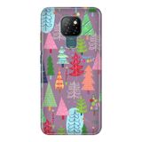 Senada General Mobile Gm 20 İle Uyumlu Kılıf 0.4 Mm Lazer Kesim Silikon Kapak Ağaç Çam