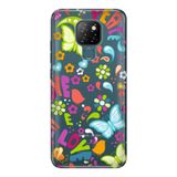 Senada General Mobile Gm 20 İle Uyumlu Kılıf 0.4 Mm Lazer Kesim Silikon Kapak Kelebekler