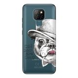 Senada General Mobile Gm 20 İle Uyumlu Kılıf 0.4 Mm Lazer Kesim Silikon Kapak Pugman