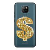 Senada General Mobile Gm 20 İle Uyumlu Kılıf 0.4Mm Lazer Kesim Silikon Kapak Altın Para