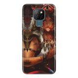 Senada General Mobile Gm 20 İle Uyumlu Kılıf 0.4Mm Lazer Kesim Silikon Kapak Amazon Lady Uyumlu