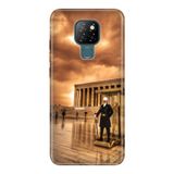 Senada General Mobile Gm 20 İle Uyumlu Kılıf 0.4Mm Lazer Kesim Silikon Kapak Anıtkabir,Color1310