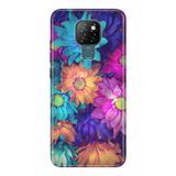 Senada General Mobile Gm 20 İle Uyumlu Kılıf 0.4Mm Lazer Kesim Silikon Kapak Çiçek Portre