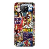 Senada General Mobile Gm 20 İle Uyumlu Kılıf 0.4Mm Lazer Kesim Silikon Kapak Çizgi Roman