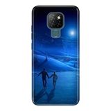 Senada General Mobile Gm 20 İle Uyumlu Kılıf 0.4Mm Lazer Kesim Silikon Kapak Cold Love