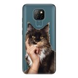 Senada General Mobile Gm 20 İle Uyumlu Kılıf 0.4Mm Lazer Kesim Silikon Kapak Düşün Be Kedi