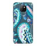 Senada General Mobile Gm 20 İle Uyumlu Kılıf 0.4Mm Lazer Kesim Silikon Kapak Geo Yapraklar