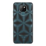 Senada General Mobile Gm 20 İle Uyumlu Kılıf 0.4Mm Lazer Kesim Silikon Kapak Geometrik