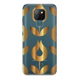 Senada General Mobile Gm 20 İle Uyumlu Kılıf 0.4Mm Lazer Kesim Silikon Kapak Golden