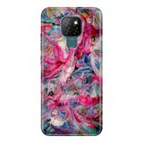 Senada General Mobile Gm 20 İle Uyumlu Kılıf 0.4Mm Lazer Kesim Silikon Kapak Karma Boyama