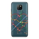 Senada General Mobile Gm 20 İle Uyumlu Kılıf 0.4Mm Lazer Kesim Silikon Kapak Koordinat