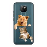 Senada General Mobile Gm 20 İle Uyumlu Kılıf 0.4Mm Lazer Kesim Silikon Kapak Köpek Kedi