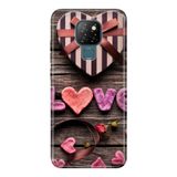 Senada General Mobile Gm 20 İle Uyumlu Kılıf 0.4Mm Lazer Kesim Silikon Kapak Love Suss