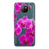 Senada General Mobile Gm 20 İle Uyumlu Kılıf 0.4Mm Lazer Kesim Silikon Kapak Mor Orkide