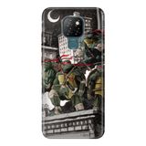 Senada General Mobile Gm 20 İle Uyumlu Kılıf 0.4Mm Lazer Kesim Silikon Kapak Ninja Kaplumbağa
