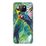 Senada General Mobile Gm 20 İle Uyumlu Kılıf 0.4Mm Lazer Kesim Silikon Kapak Parrot